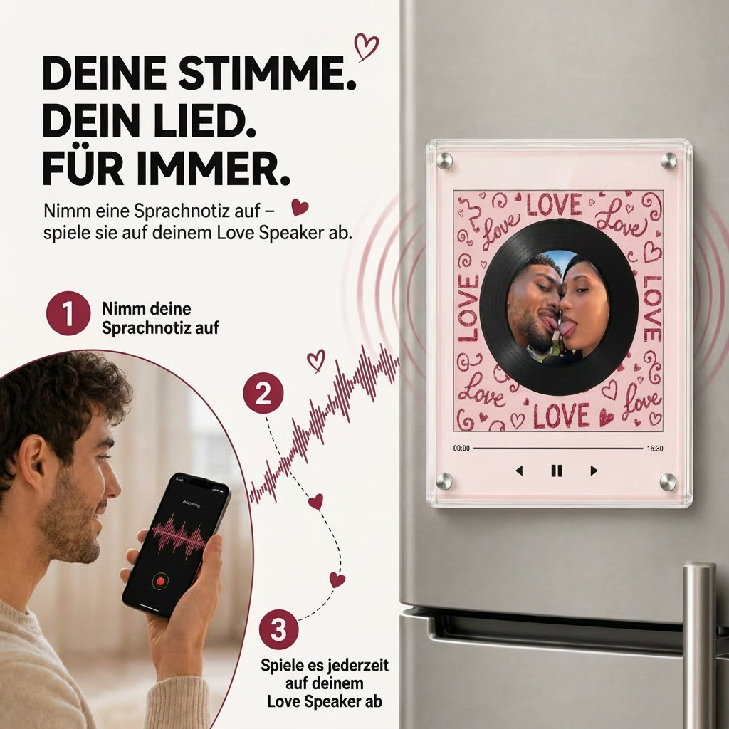 ECHO SPEAKER™ – Eure Songs & Sprachnachrichten